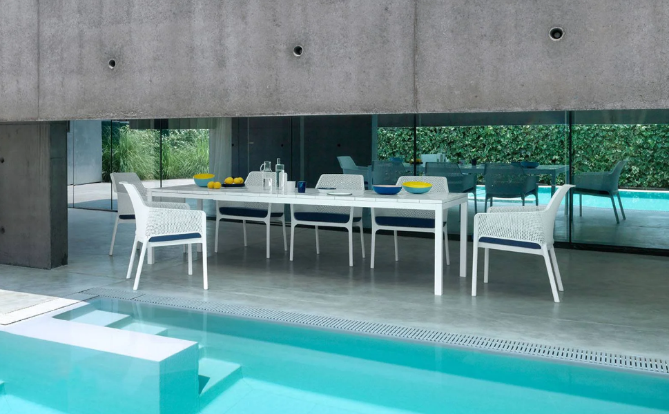 Nardi Rio 210 Extensible Outdoor Dining Table