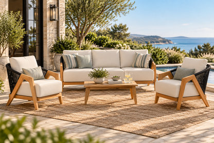 Lloyd Flanders Alpine 4-Piece Living Room Set