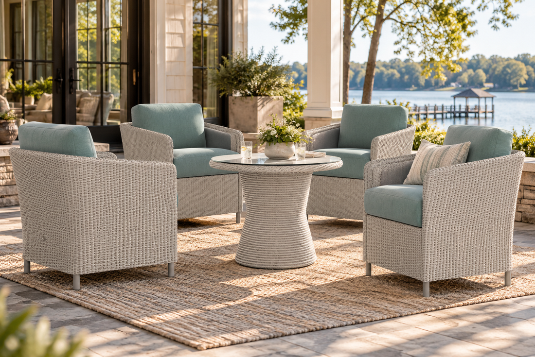 Lloyd Flanders Visions 5-Piece Dining Set