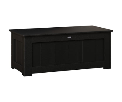 Berlin Gardens Small 24x50" Deck Box in Black