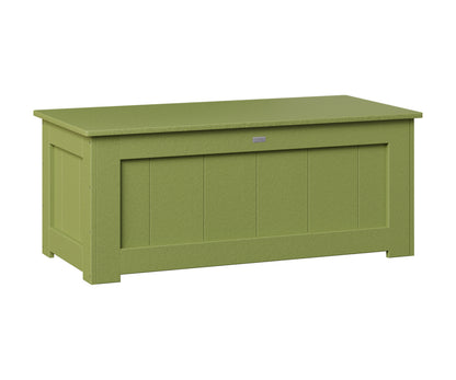 Berlin Gardens Small 24x50" Deck Box in Kiwi Green