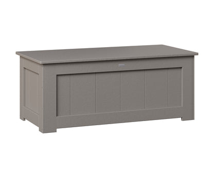 Berlin Gardens Small 24x50" Deck Box in Light Gray