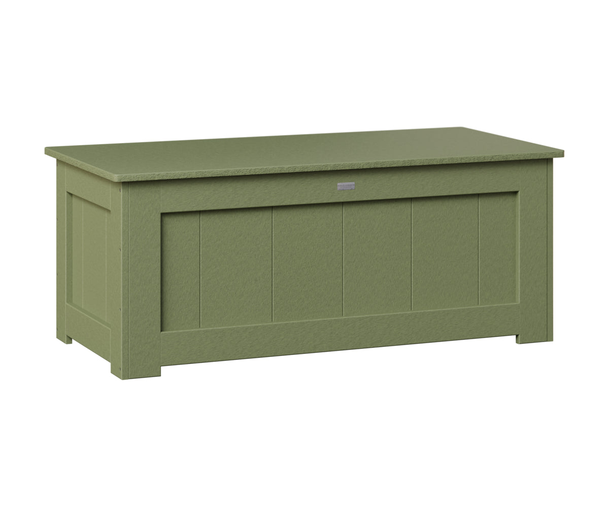 Berlin Gardens Small 24x50" Deck Box in Sage