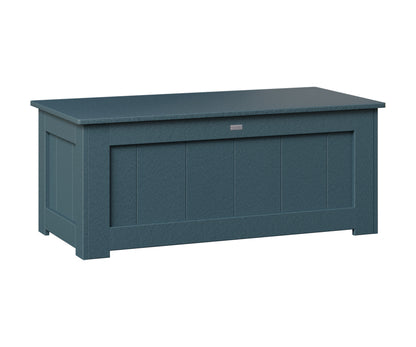 Berlin Gardens Small 24x50" Deck Box in Slate