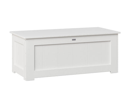 Berlin Gardens Small 24x50" Deck Box in White