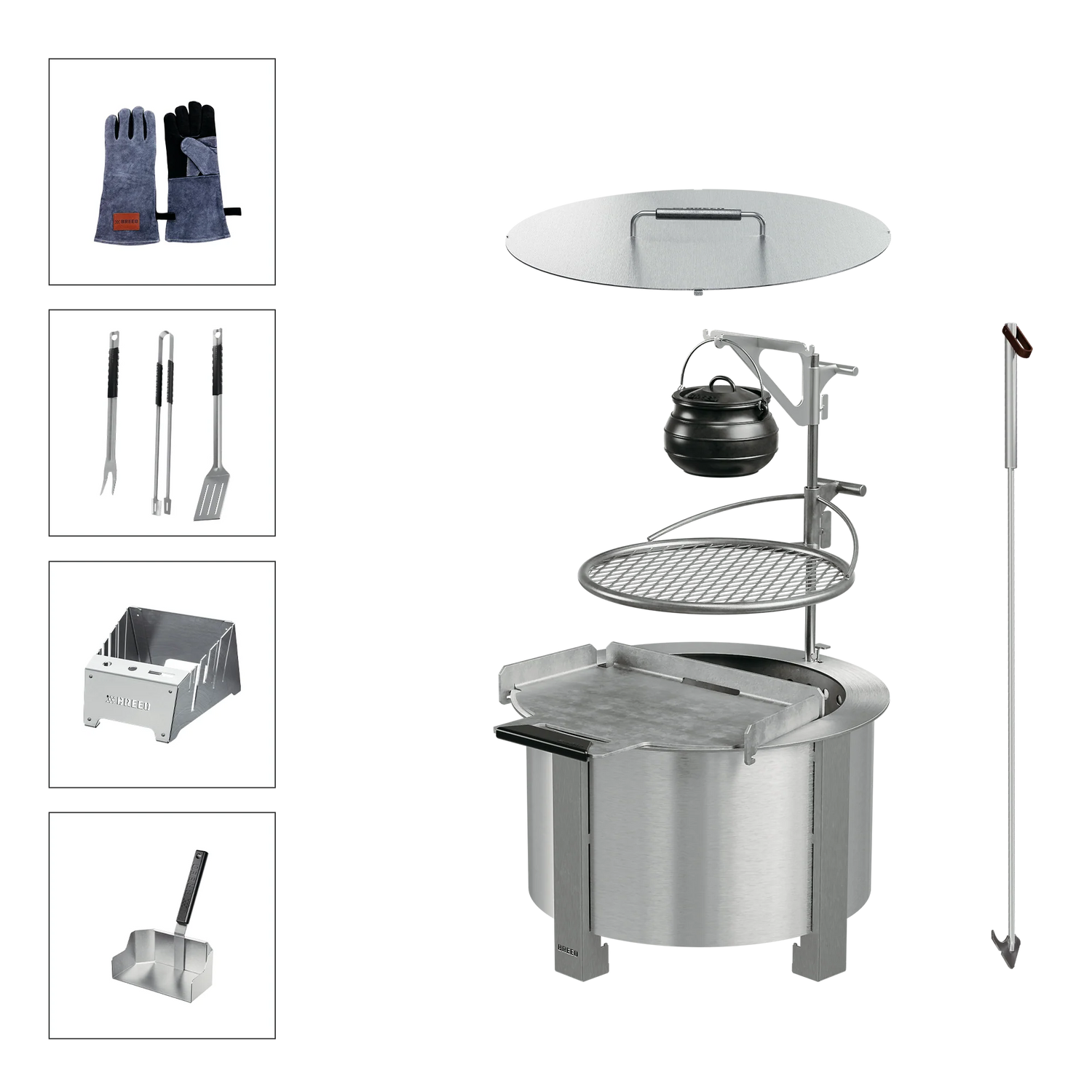 Breeo Fire Pit Firemaster Bundle