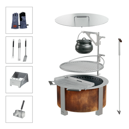 Breeo Fire Pit Firemaster Bundle