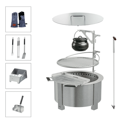 Breeo Fire Pit Firemaster Bundle