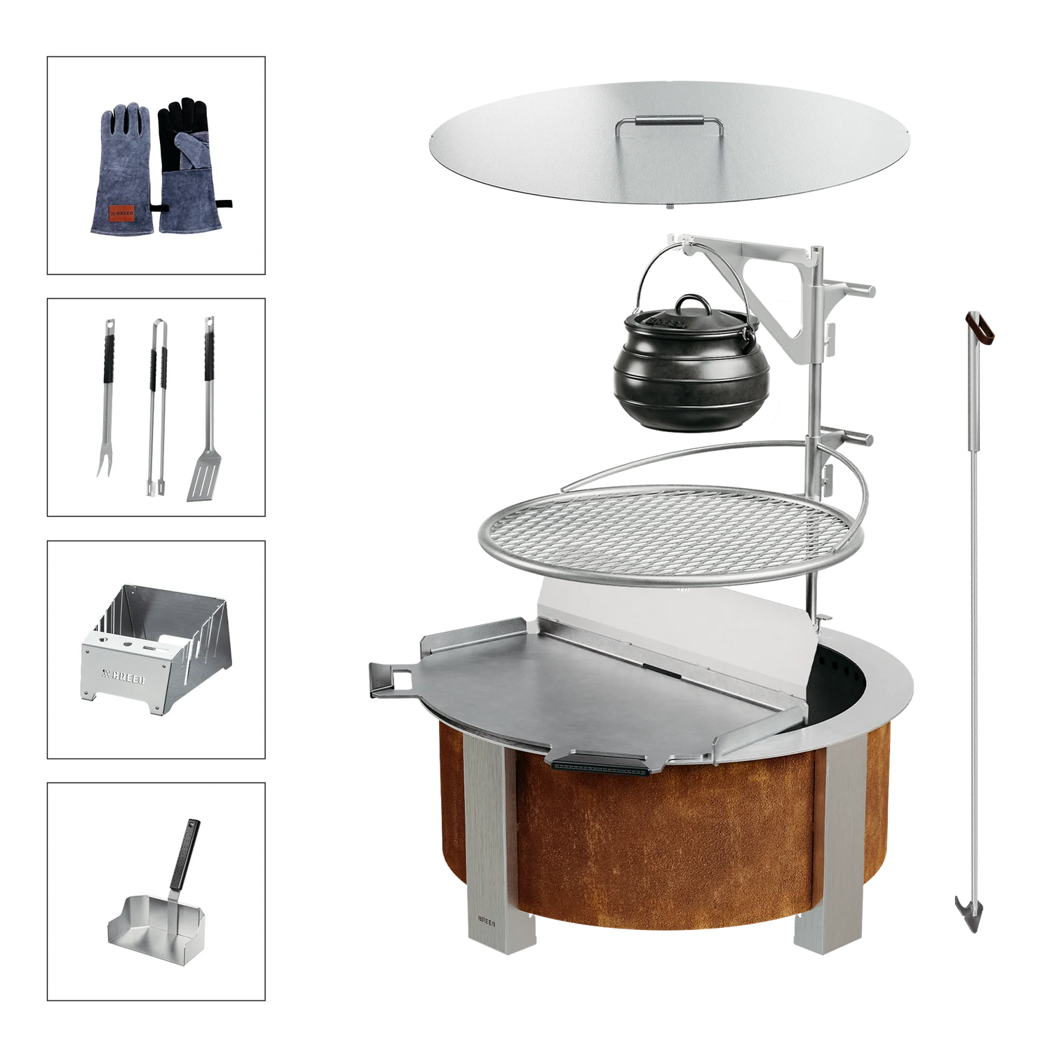 Breeo Fire Pit Firemaster Bundle