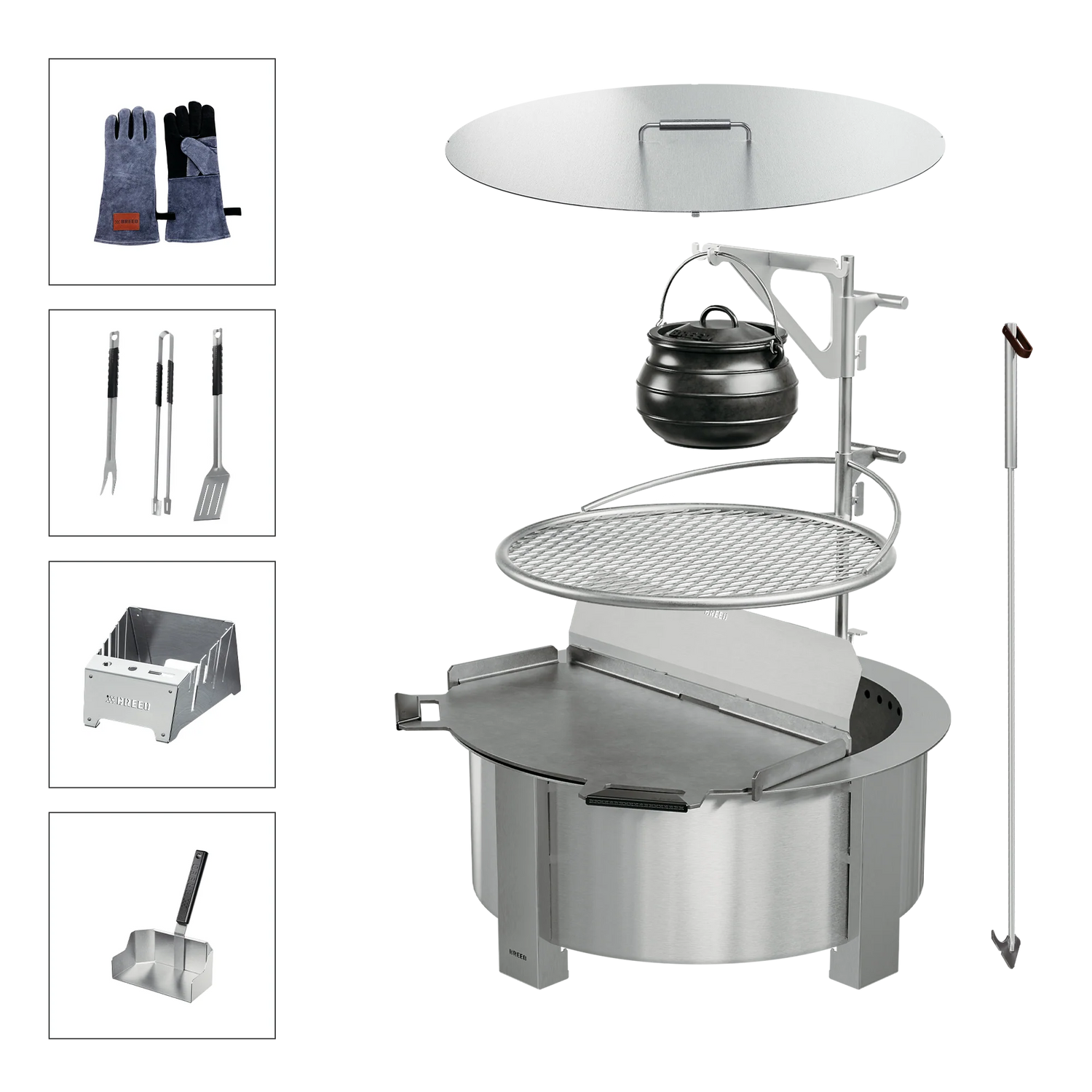 Breeo Fire Pit Firemaster Bundle