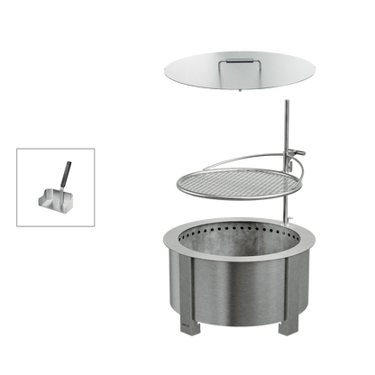 Breeo Smokeless Fire Pit Grilling Bundle