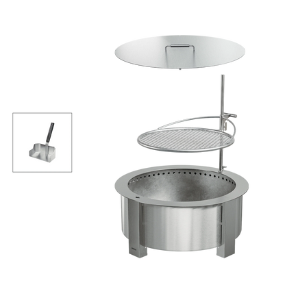 Breeo Smokeless Fire Pit Grilling Bundle