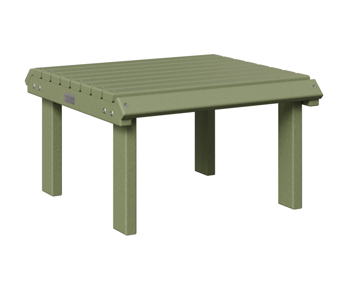Berlin Gardens Stationary Footstool in Sage