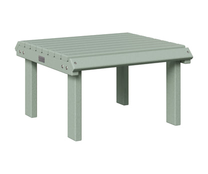 Berlin Gardens Stationary Footstool in Sea Foam