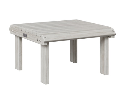 Berlin Gardens Stationary Footstool in Seashell