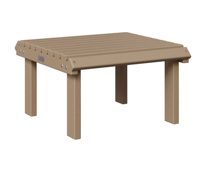 Berlin Gardens Stationary Footstool in Weatherwood