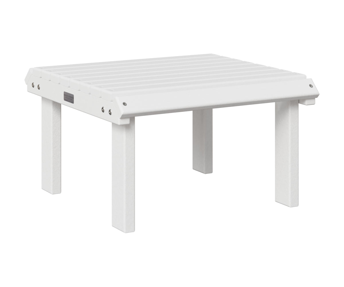 Berlin Gardens Stationary Footstool in White