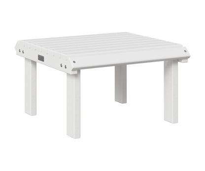 Berlin Gardens Stationary Footstool in White