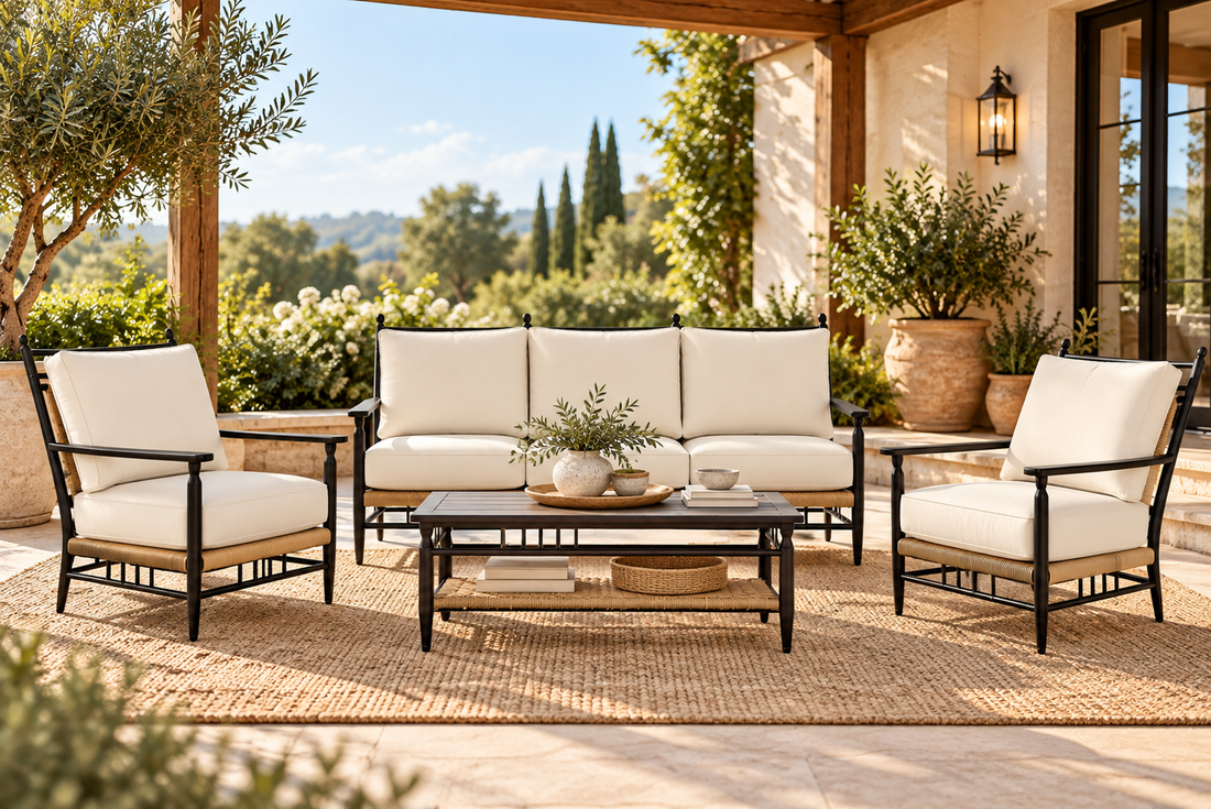 Lloyd Flanders Low Country 4-Piece Living Room Set