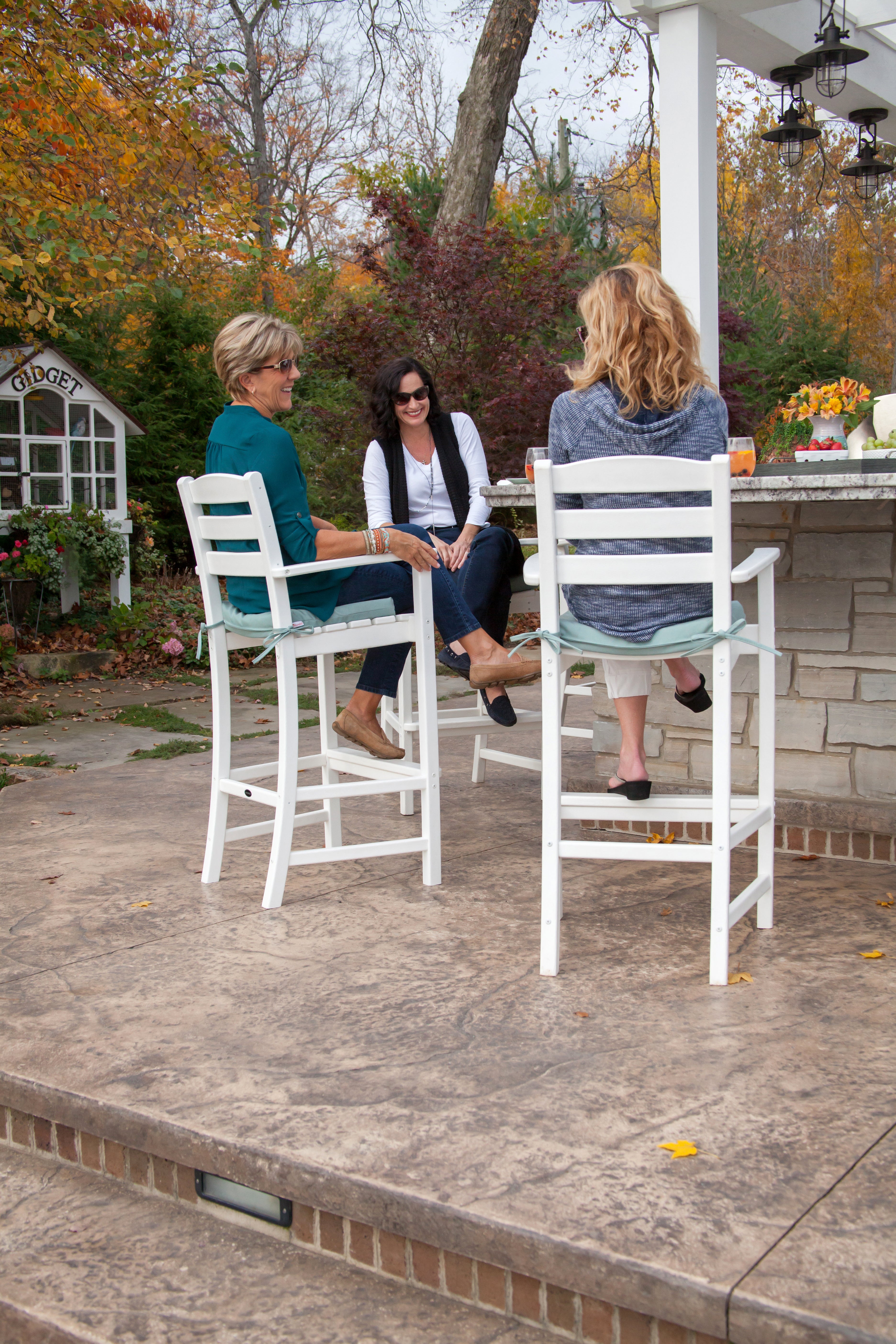 POLYWOOD La Casa Café Bar Arm Chair