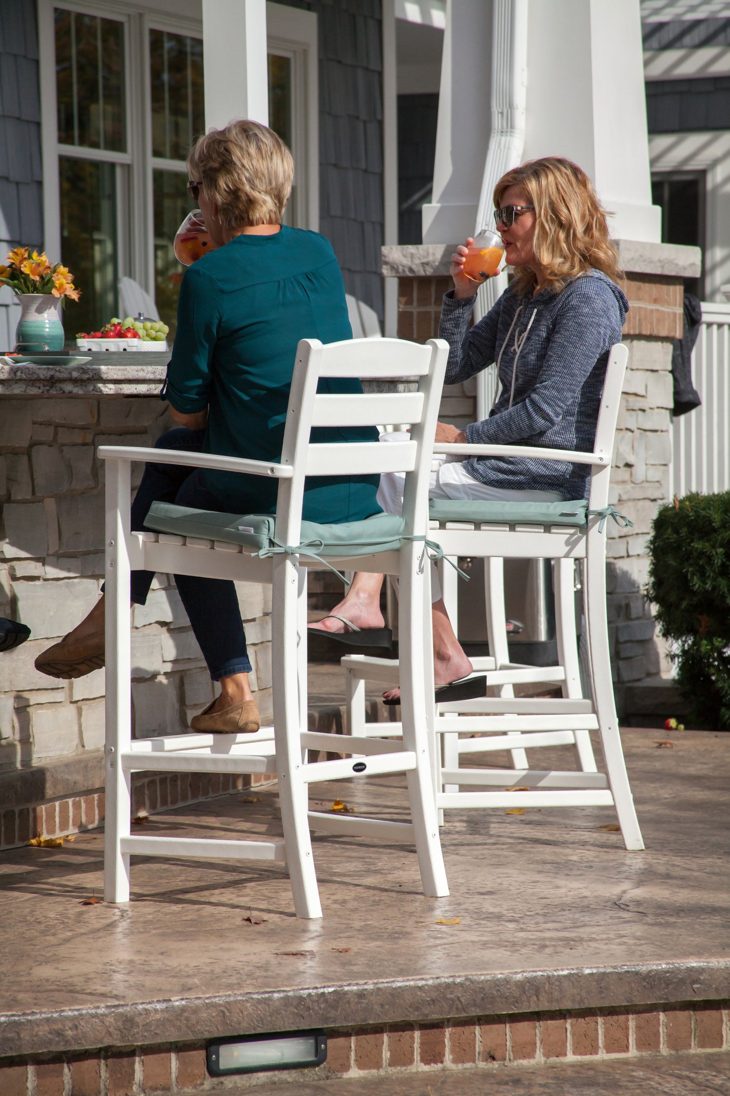 POLYWOOD La Casa Café Bar Arm Chair