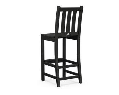 POLYWOOD Traditional Garden Bar Side Chair