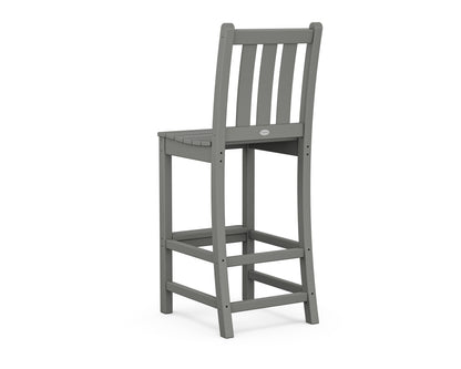 POLYWOOD Traditional Garden Bar Side Chair
