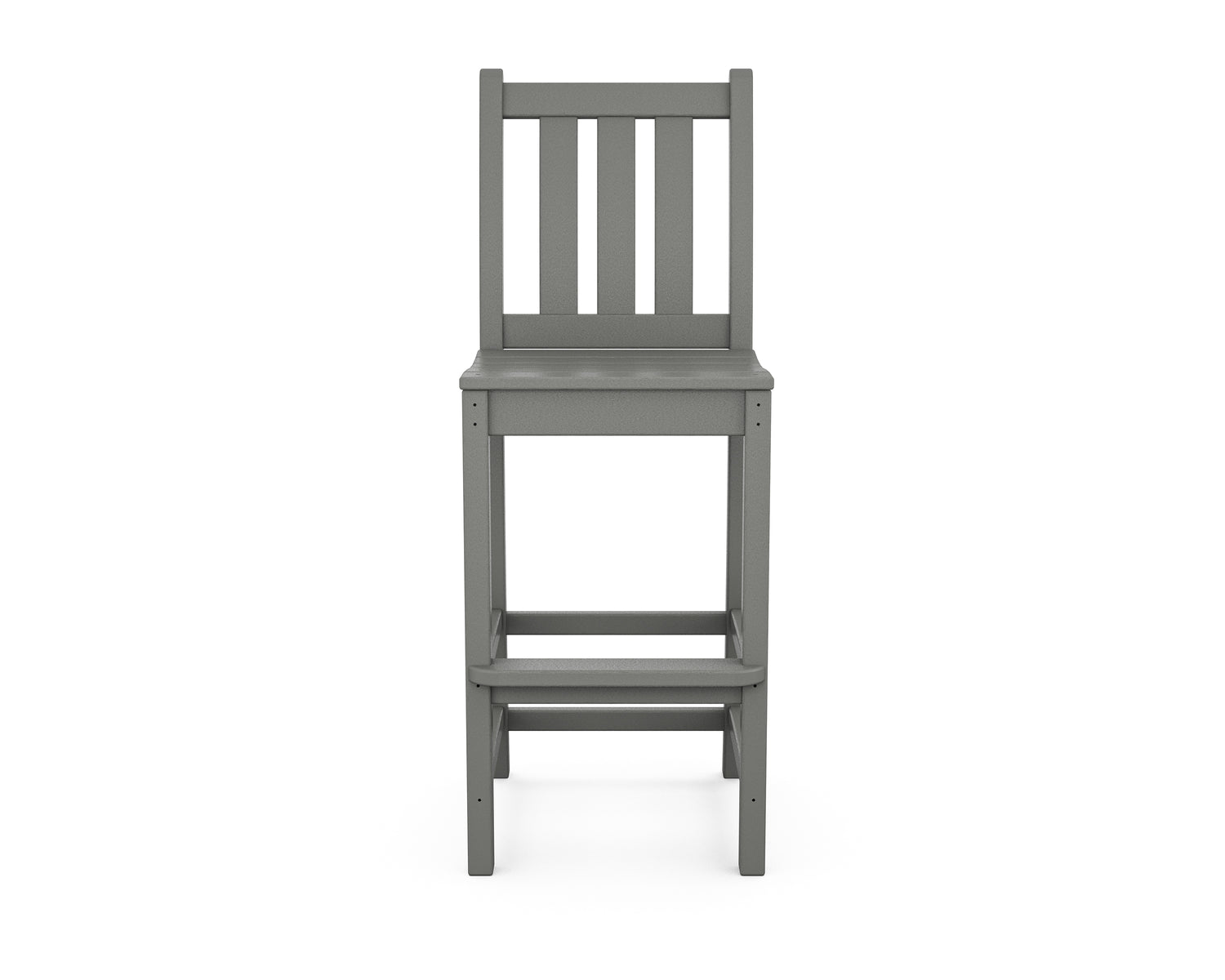 POLYWOOD Traditional Garden Bar Side Chair