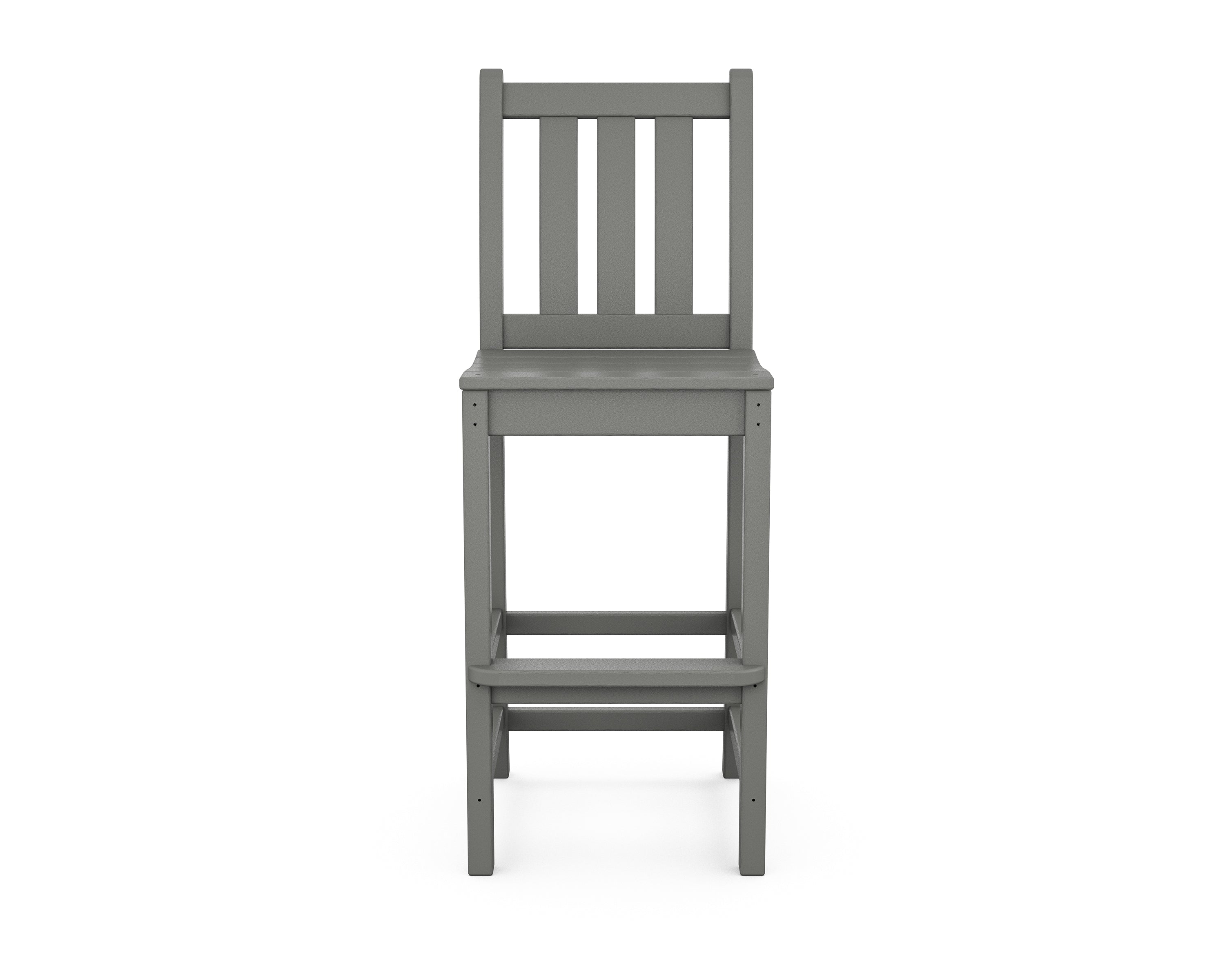 POLYWOOD Traditional Garden Bar Side Chair