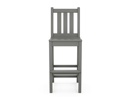POLYWOOD Traditional Garden Bar Side Chair