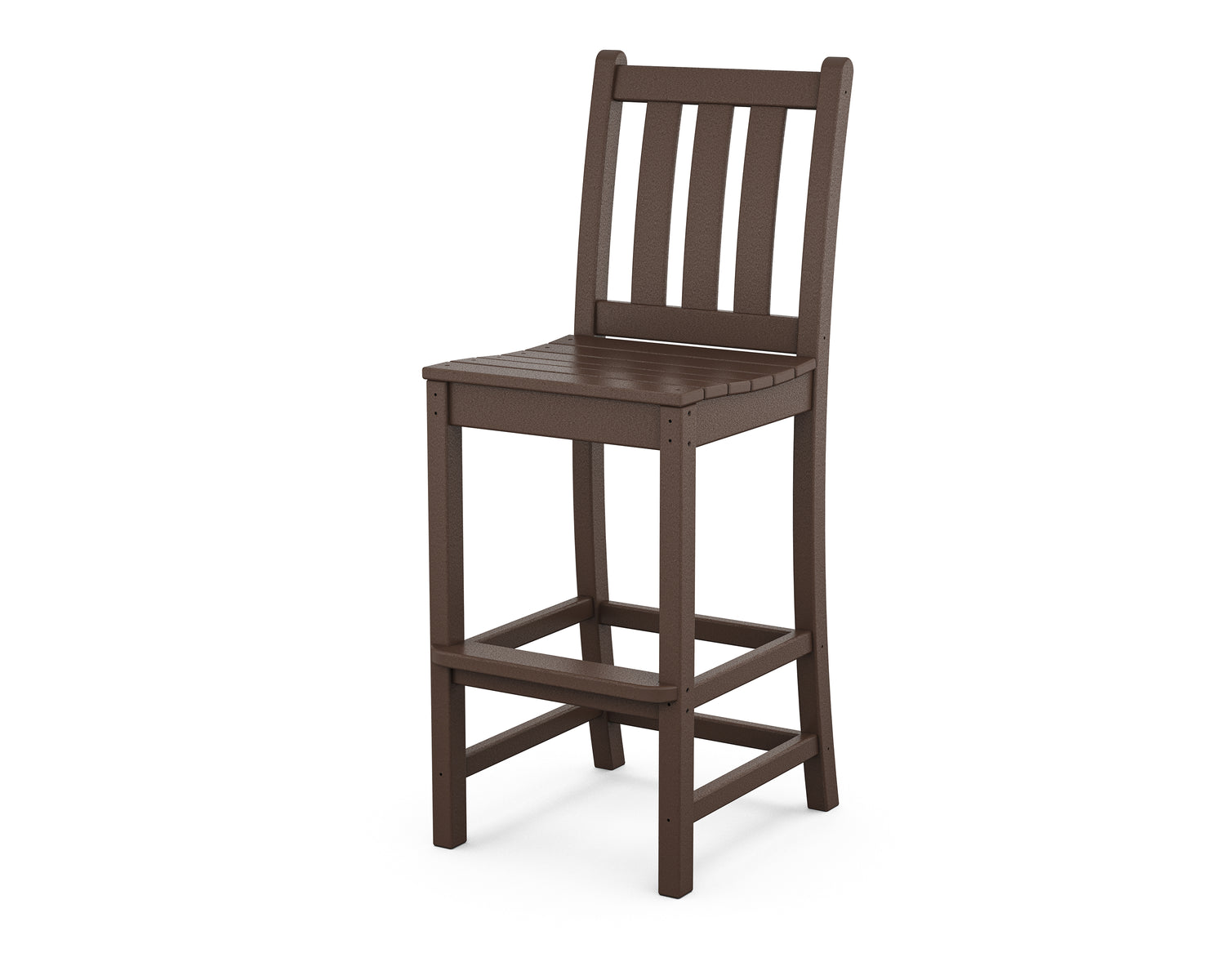 POLYWOOD Traditional Garden Bar Side Chair