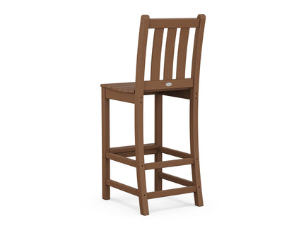 POLYWOOD Traditional Garden Bar Side Chair