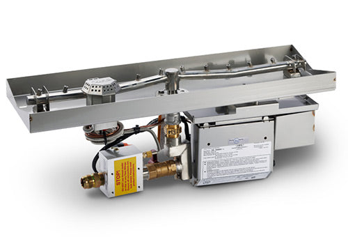 90" x 16" Hot Surface Ignition Fire Pit Insert, Natural Gas, 120VAC - 90X16SSEI-H-NG/120VAC