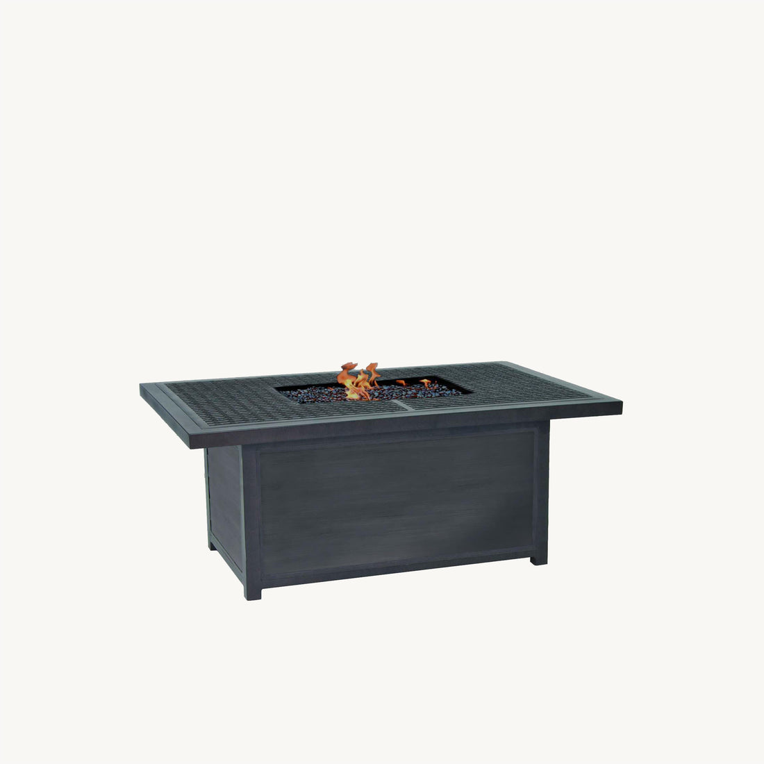 Castelle Altra Rectangular Coffee Table with Firepit