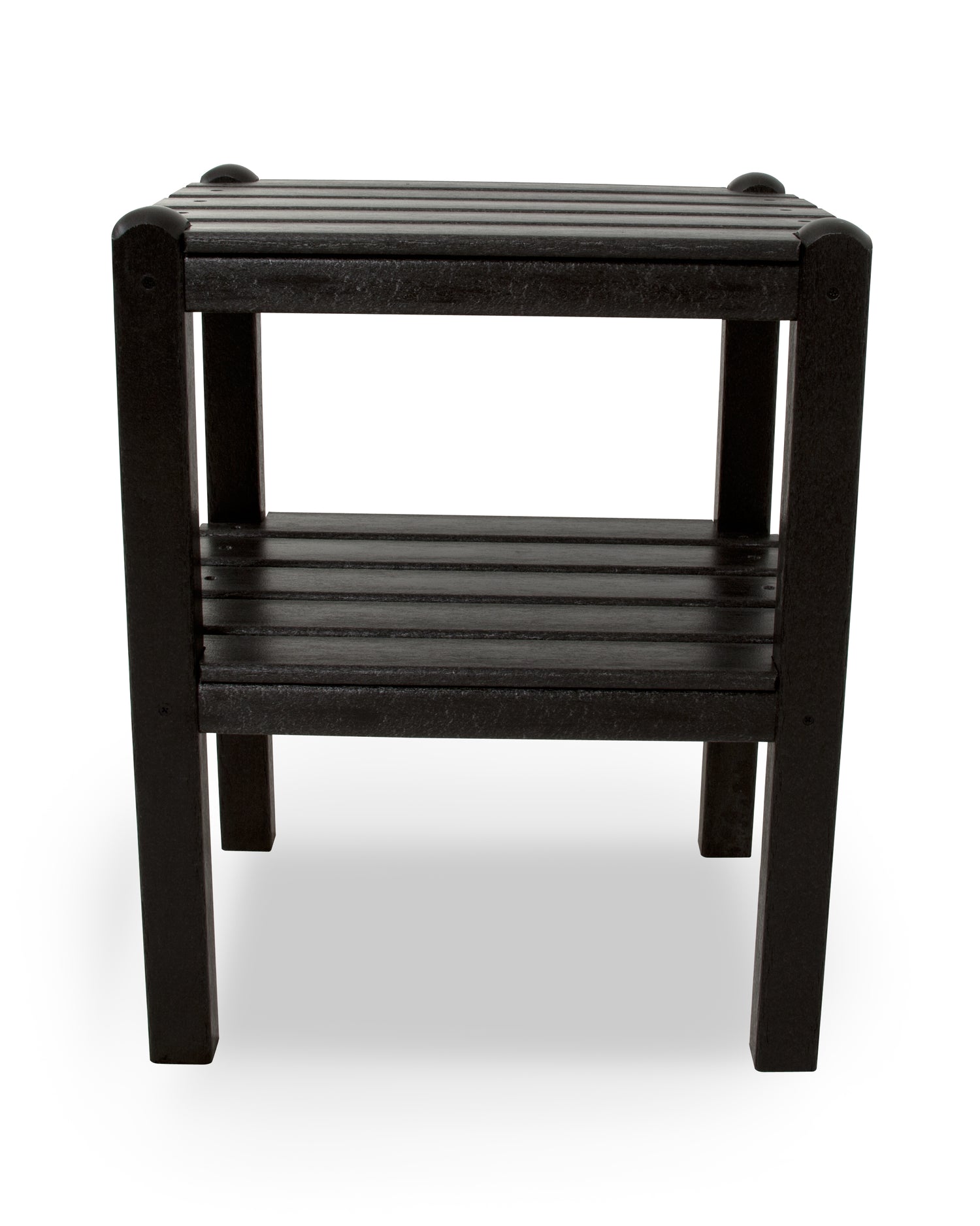 POLYWOOD Two Shelf Side Table