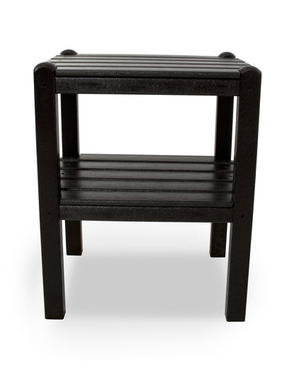 POLYWOOD Two Shelf Side Table