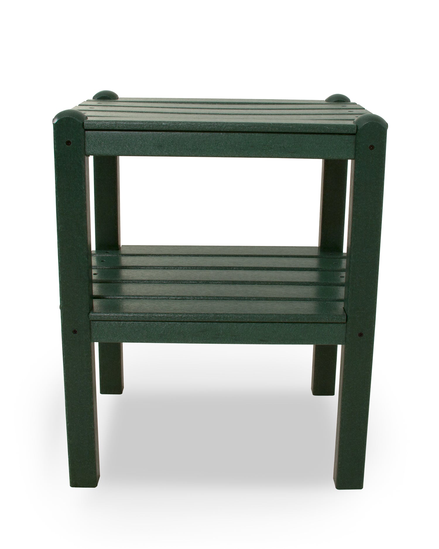 POLYWOOD Two Shelf Side Table
