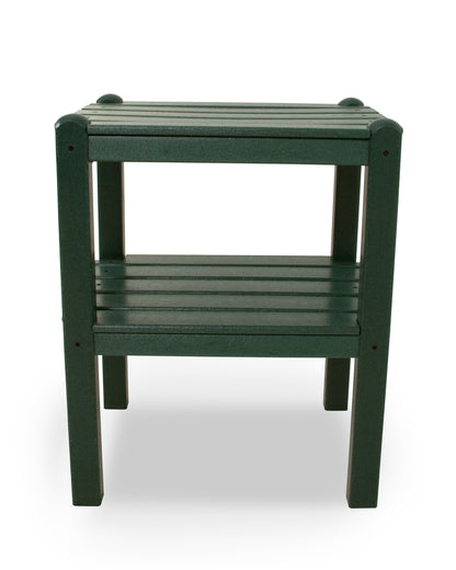 POLYWOOD Two Shelf Side Table
