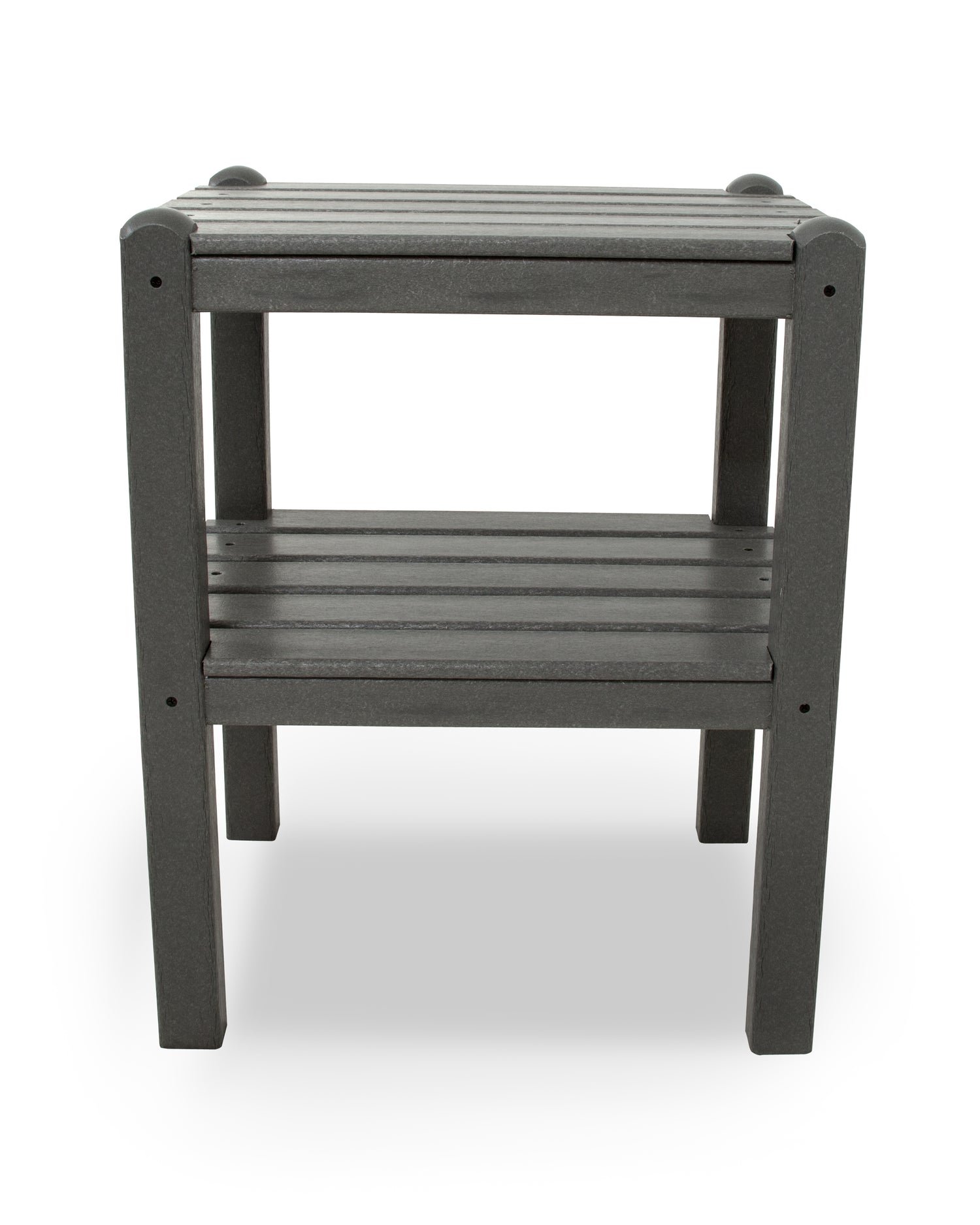 POLYWOOD Two Shelf Side Table