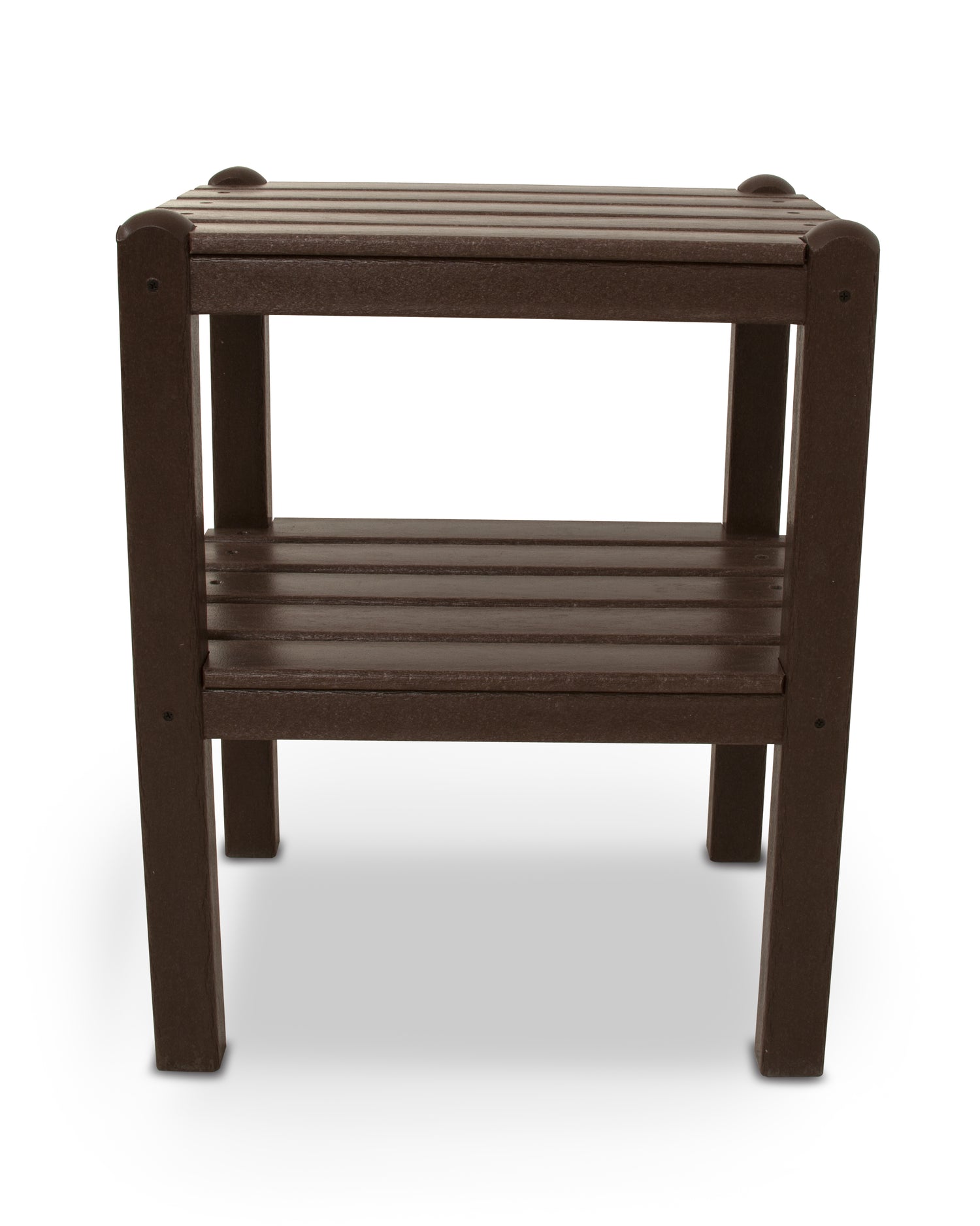 POLYWOOD Two Shelf Side Table