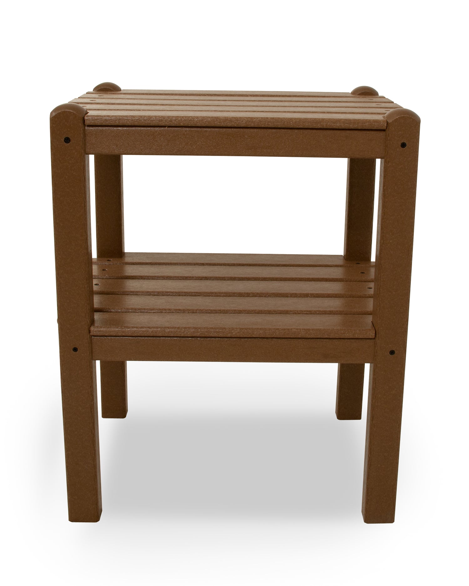 POLYWOOD Two Shelf Side Table