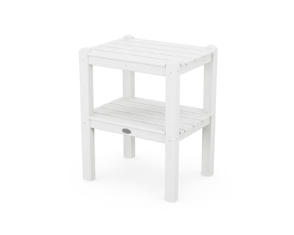 POLYWOOD Two Shelf Side Table