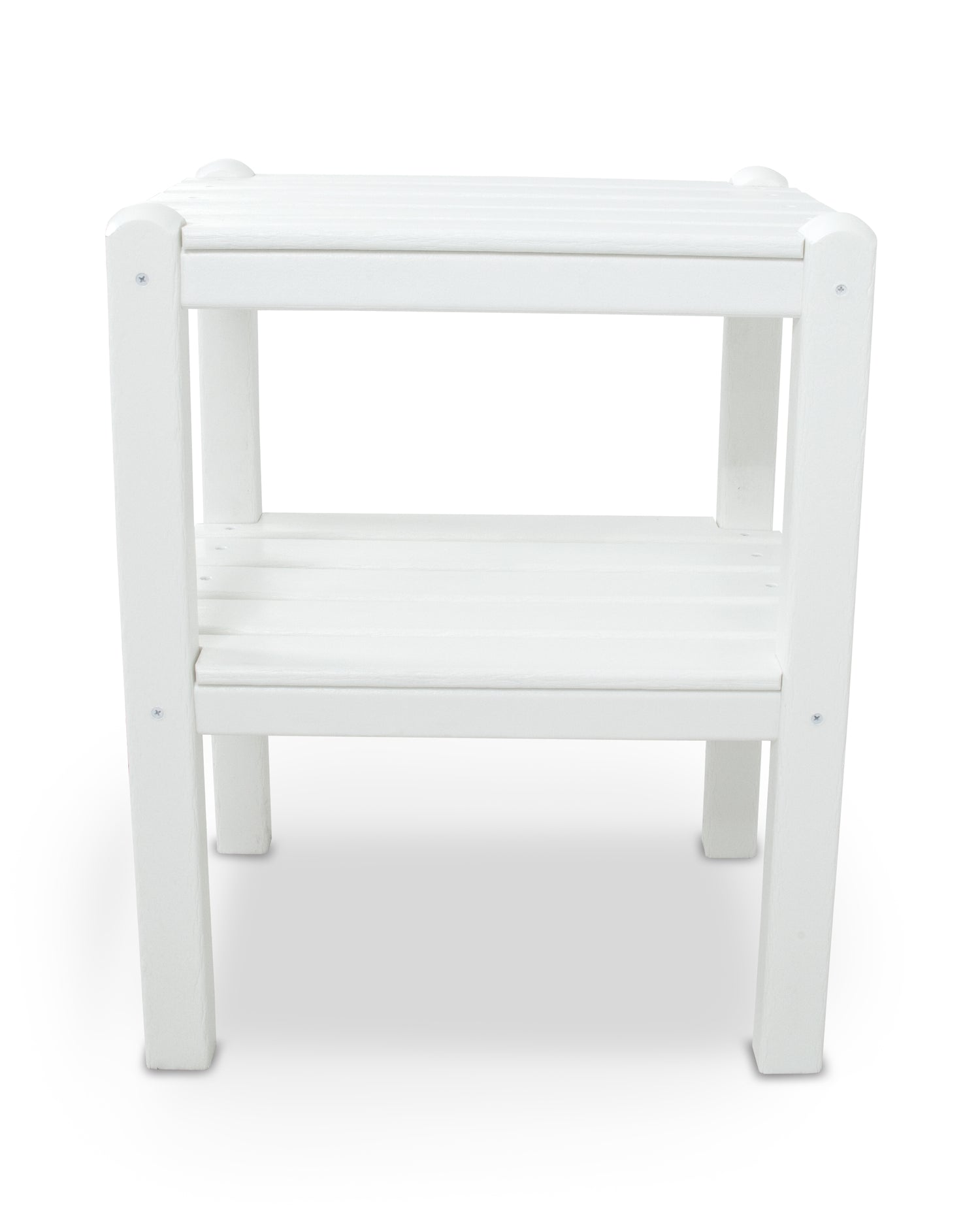 POLYWOOD Two Shelf Side Table