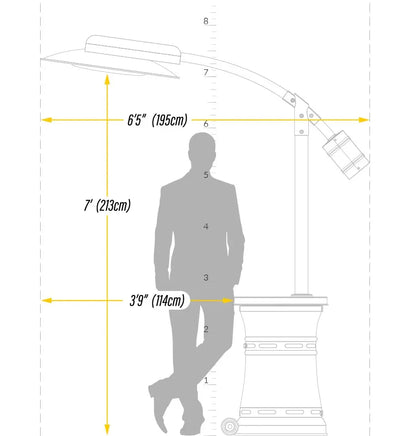 The Curve Patio Heater