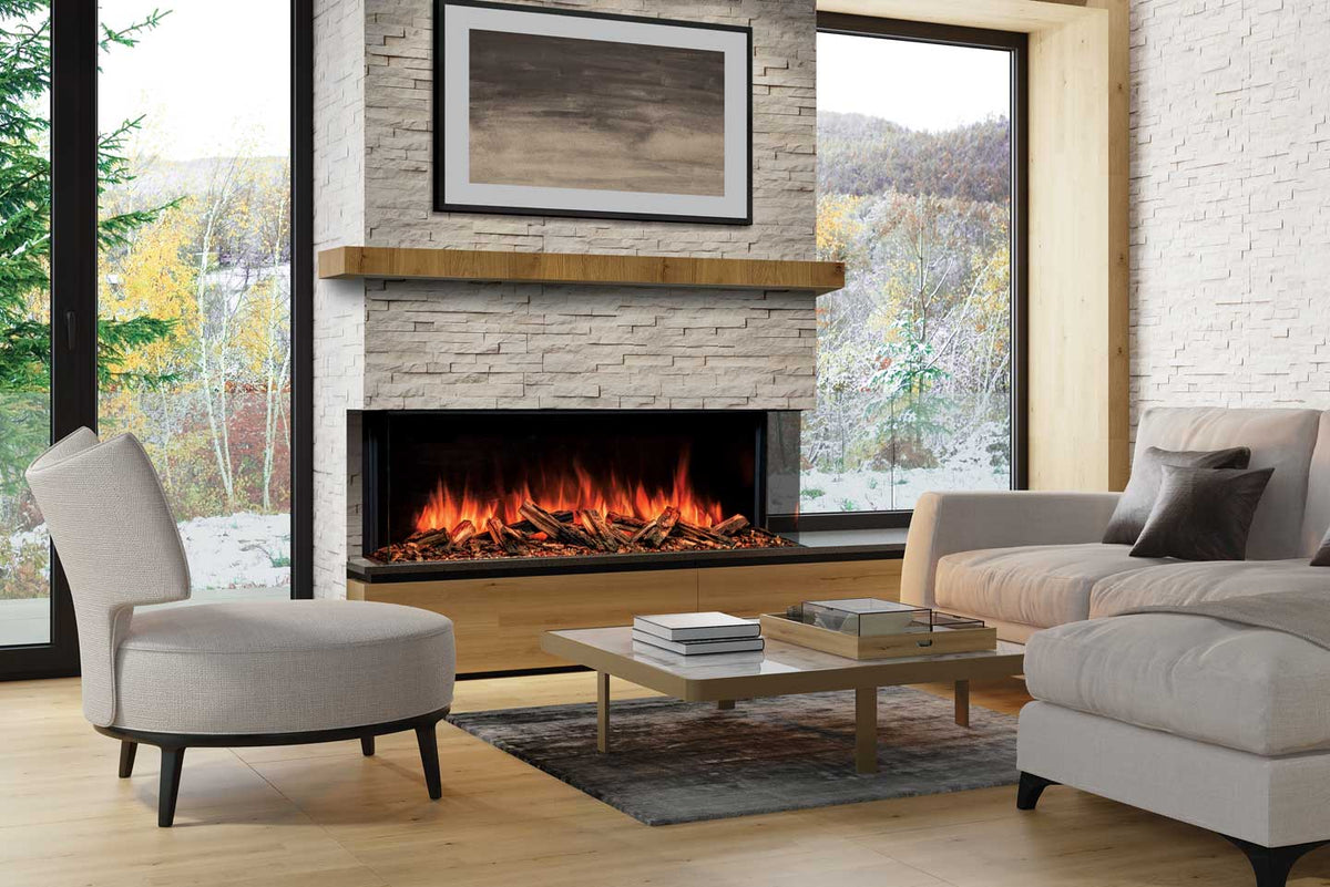 Uptown UE56 Linear Multi-View Electric Fireplace