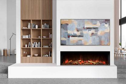 Uptown UE56 Slim Linear Electric Fireplace