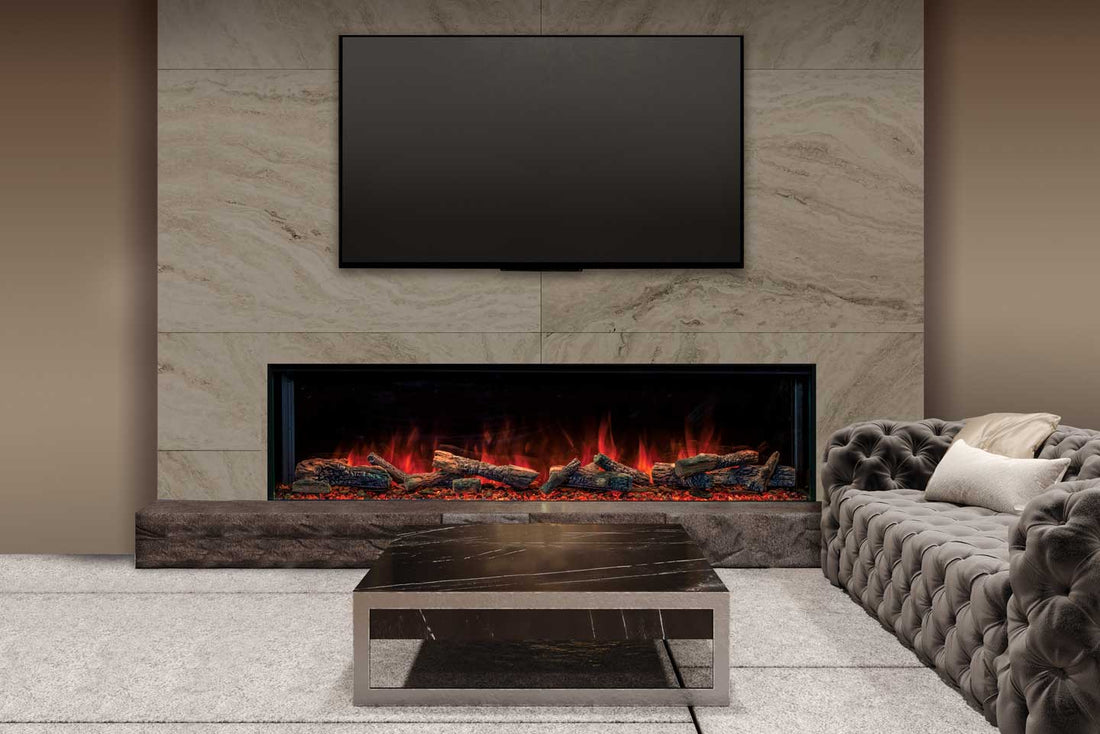 Uptown UE68 Linear Multi-View Electric Fireplace