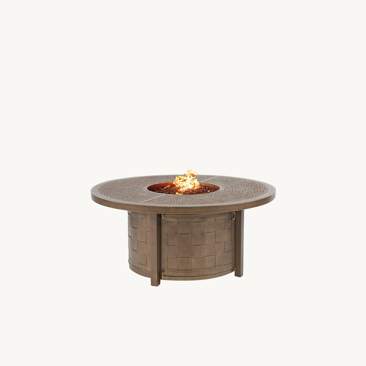 Castelle Classical Round Coffee Table with Firepit