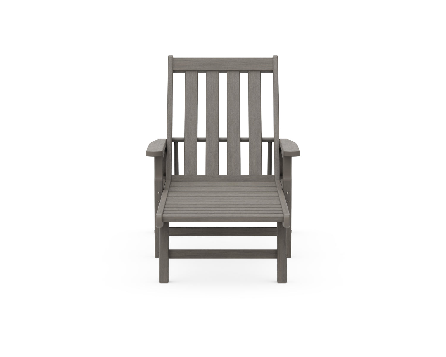 POLYWOOD Vineyard Chaise with Arms and Wheels