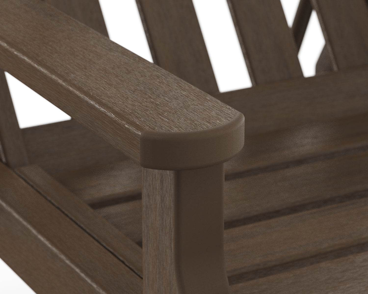 POLYWOOD Vineyard Chaise with Arms and Wheels
